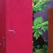 hot colour rendered walls